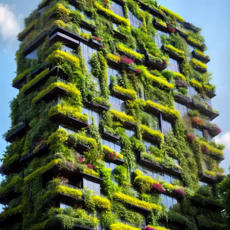 Jardins verticais: inovações e tendências