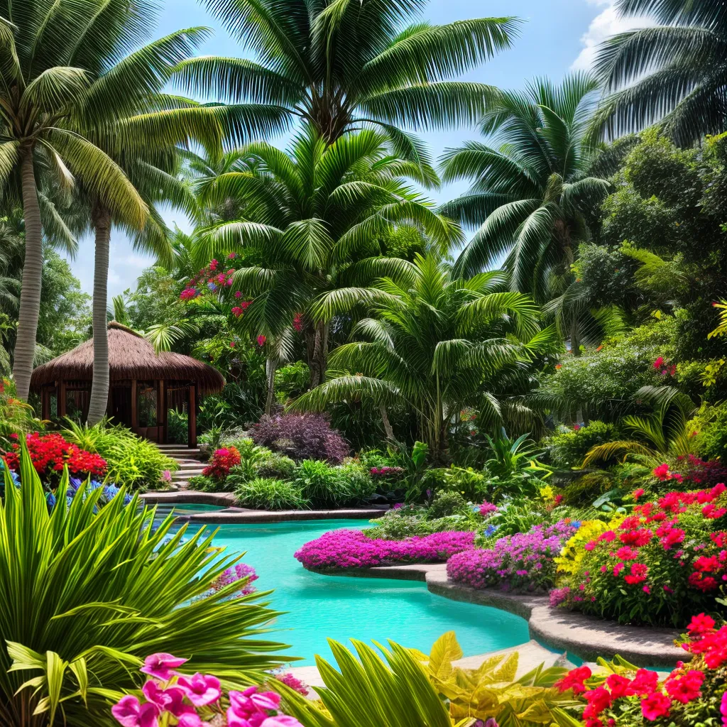 jardim tropical exuberante diversidade jardim tropical exuberante diversidade