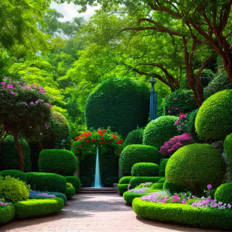 Jardins com esculturas e arte: expressão e criatividade