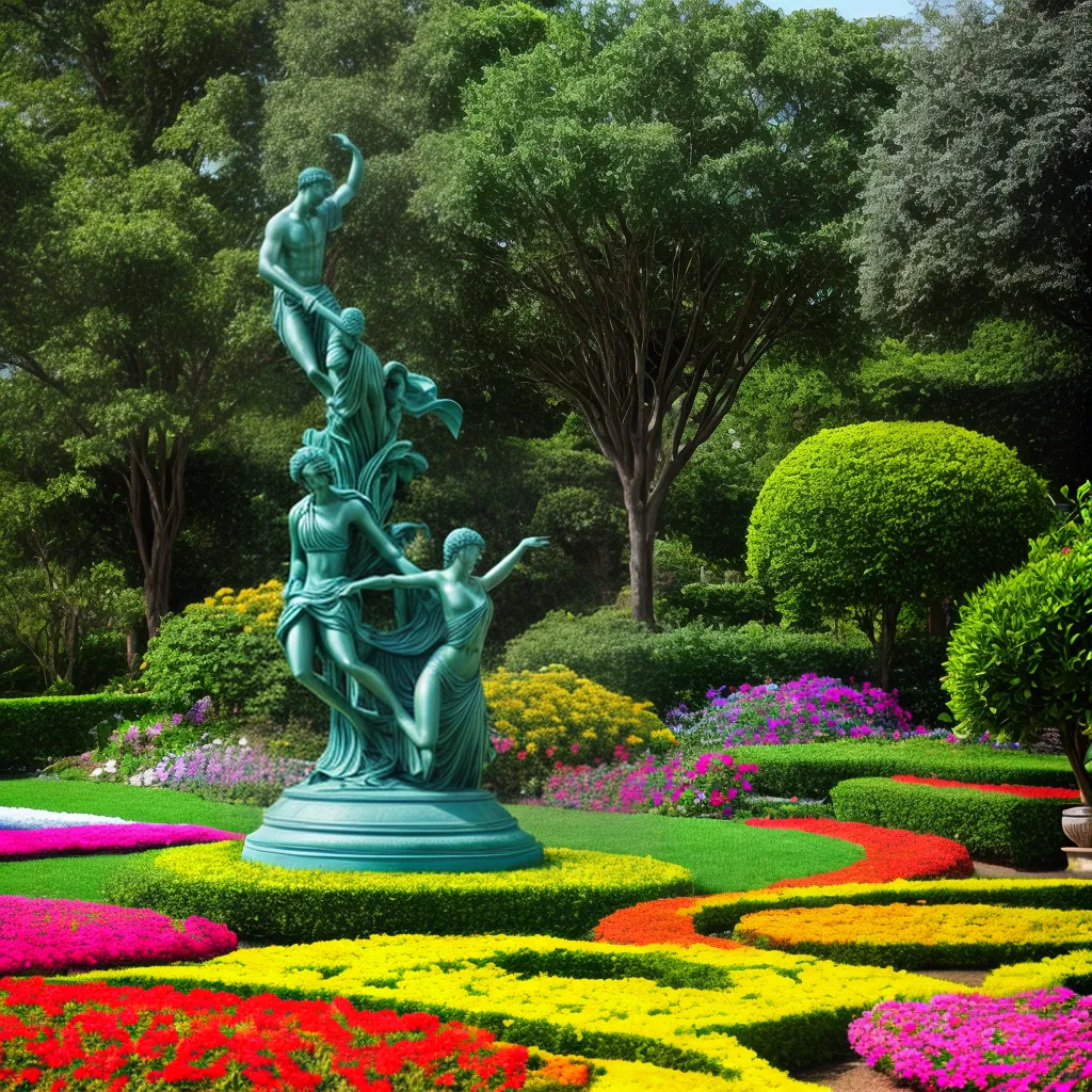 jardim esculturas arte natureza 1