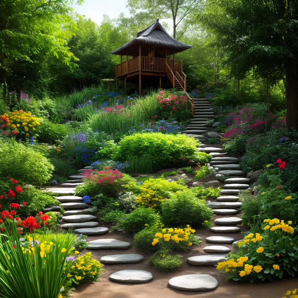 jardim infantil colorido criancas natureza