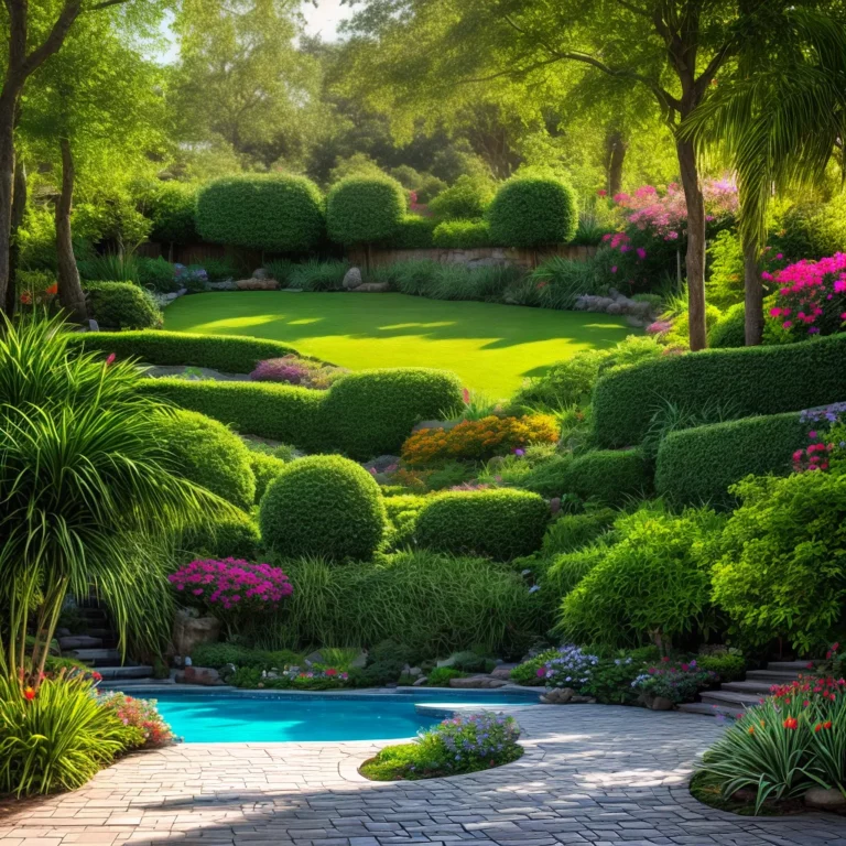Telhas de Acrílico para jardins e áreas externas.