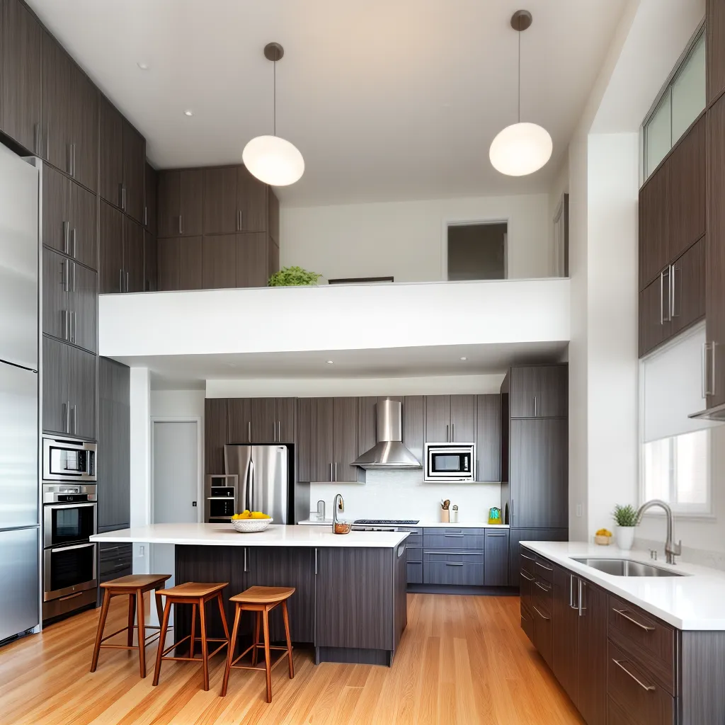 cozinha moderna pendentes elegantes