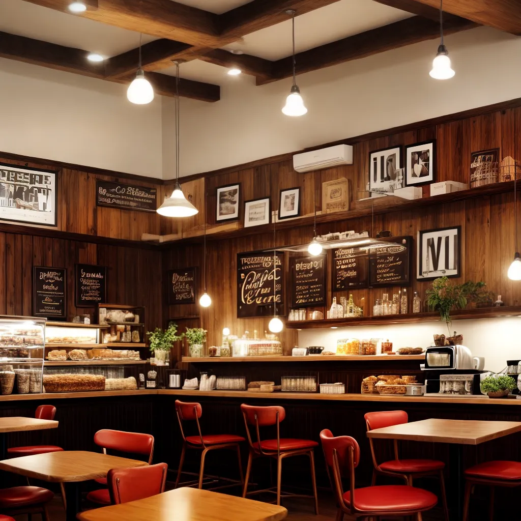 cafe retro decoracao acolhedor