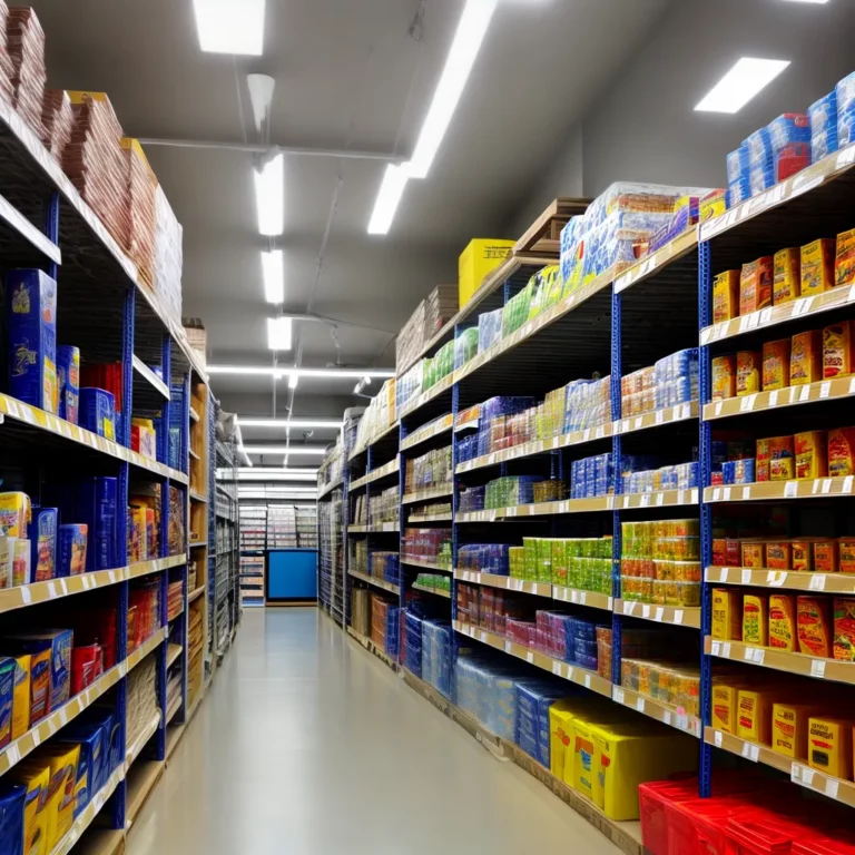Mobiliário e equipamentos para lojas de materiais de construção