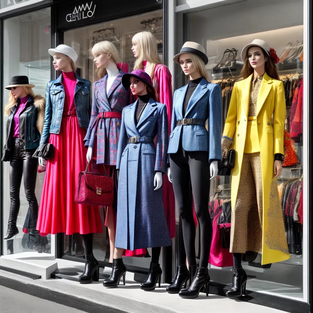 loja moda feminina vitrine tendencia