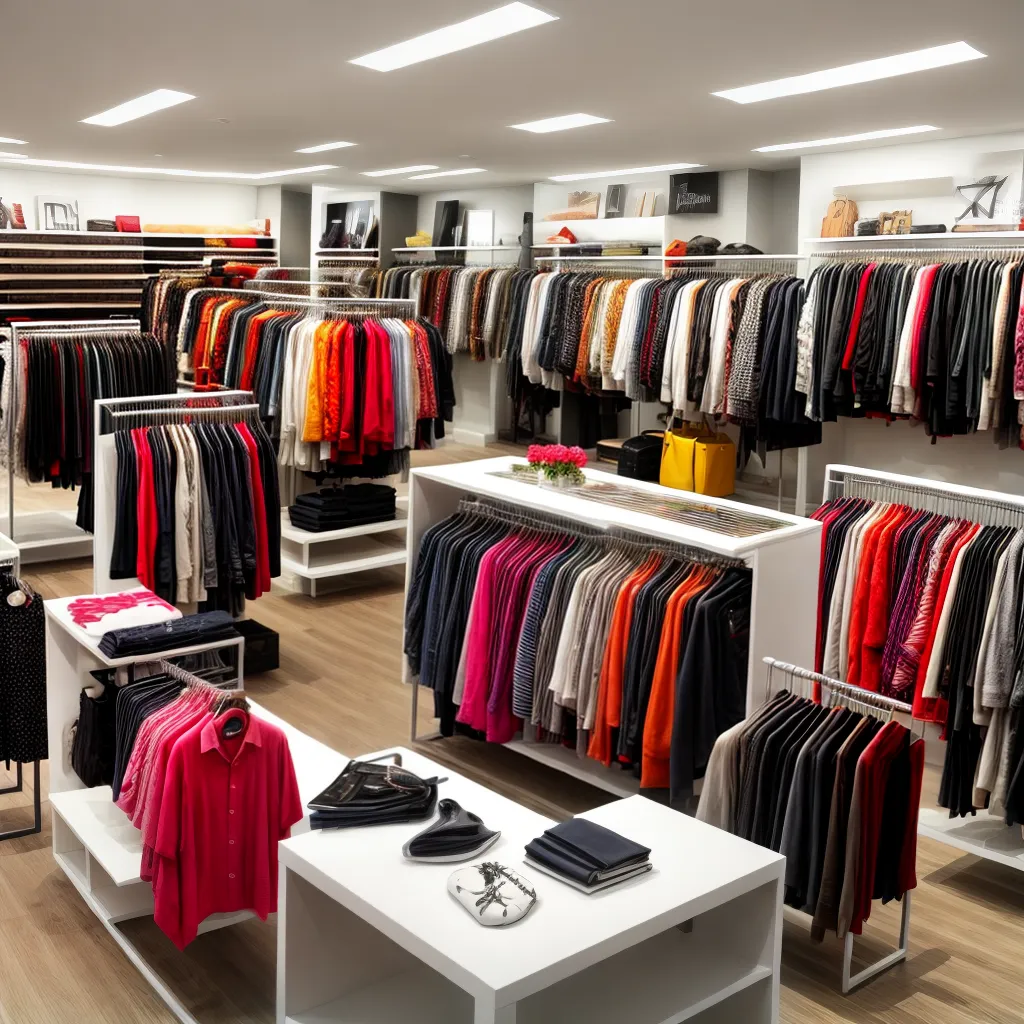 boutique moda iluminacao decoracao vendedor