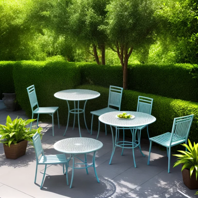 Como escolher os melhores móveis para o seu jardim?