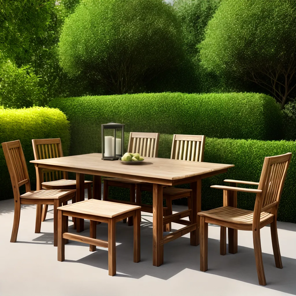 conjunto moveis madeira jardim
