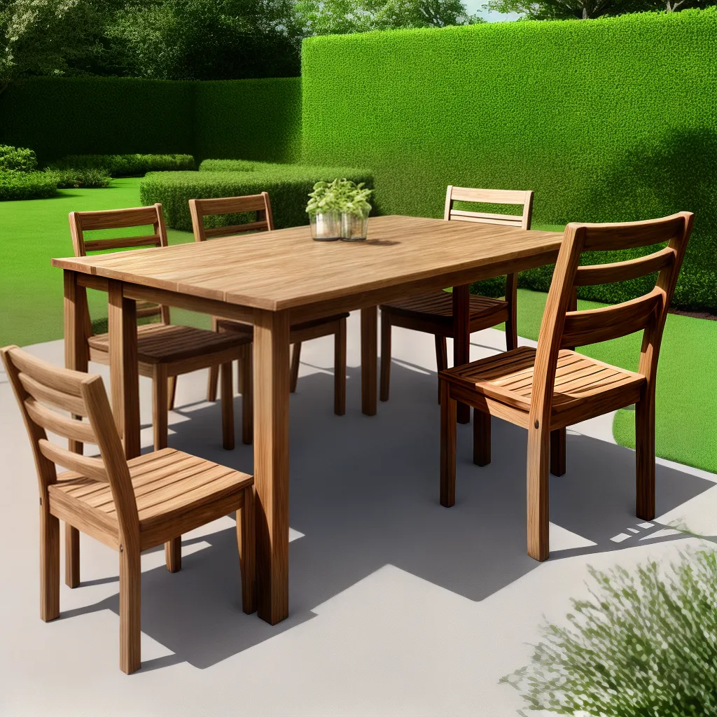 conjunto moveis madeira jardim 1