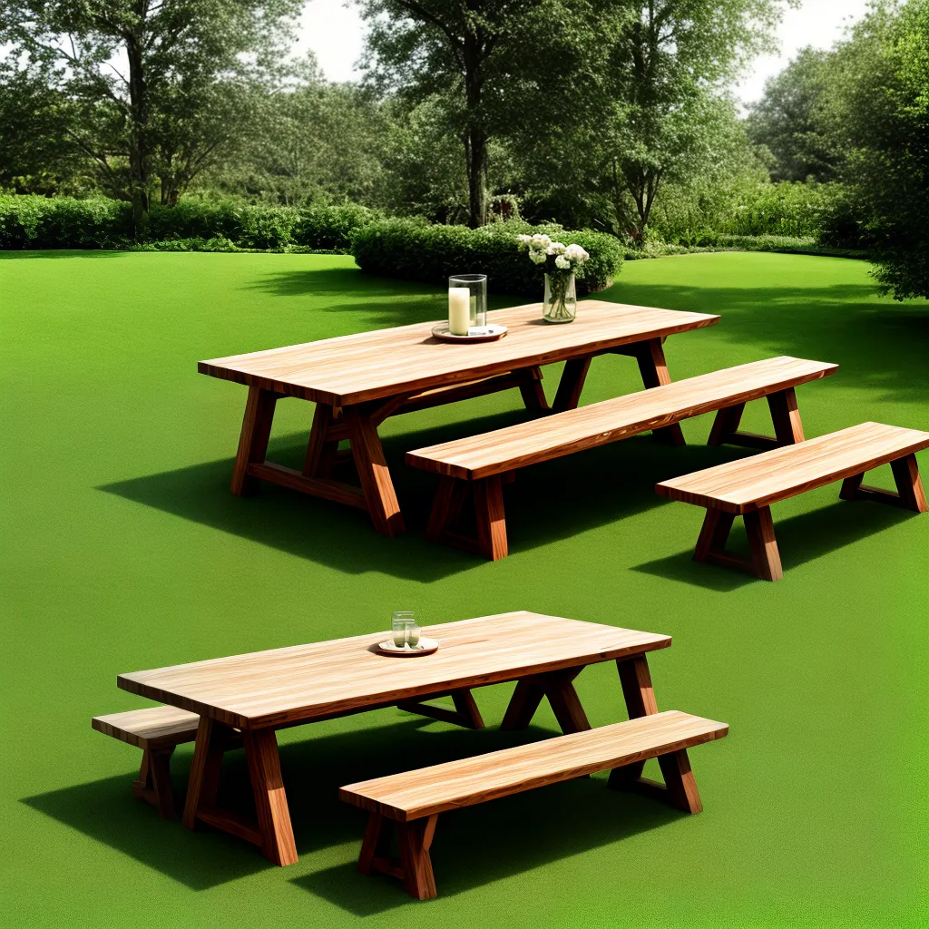 conjunto jantar madeira jardim verde