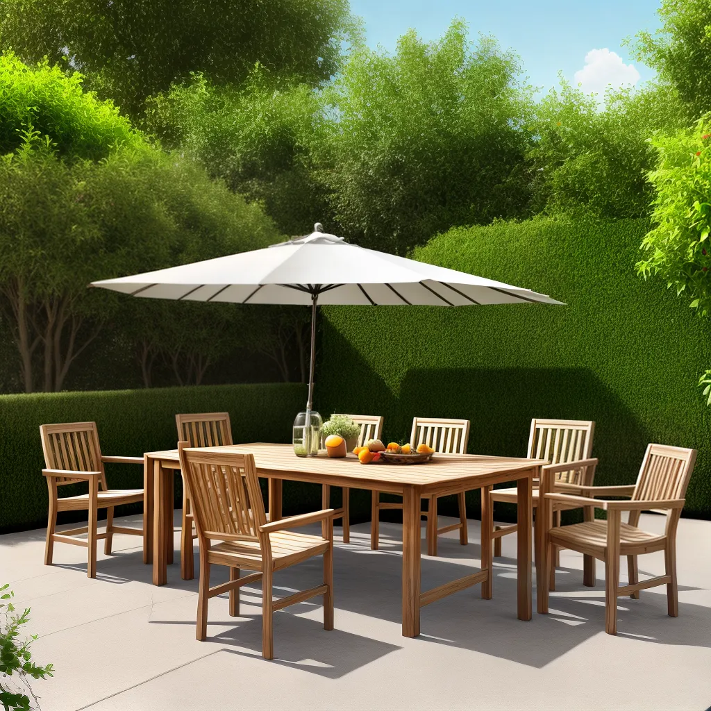 conjunto moveis madeira jardim 2