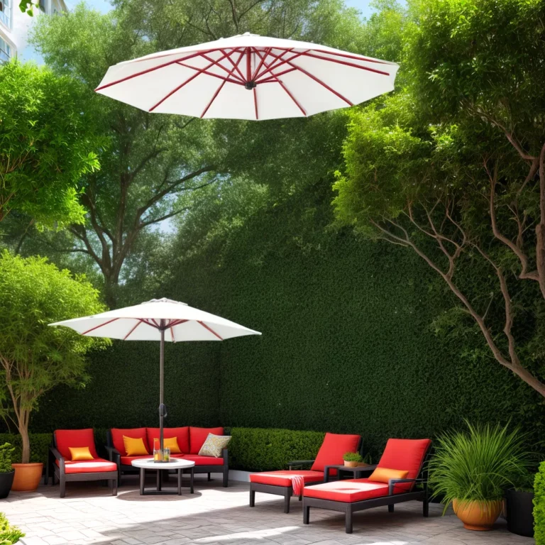 Como escolher guarda-sóis para móveis de jardim?
