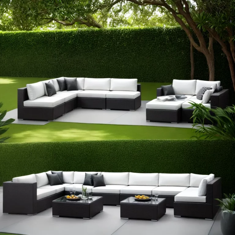 Móveis para jardim moderno: como criar um ambiente sofisticado.