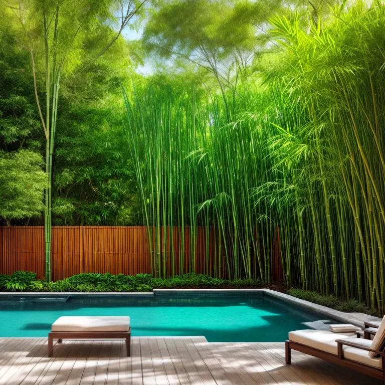 Móveis para jardim de bambu: como criar um ambiente zen.