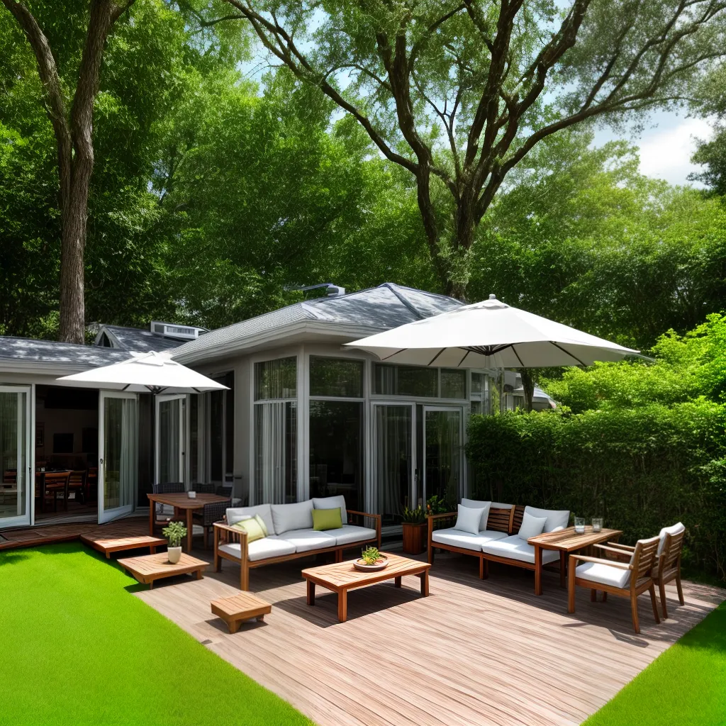 area gourmet ao ar livre jardim