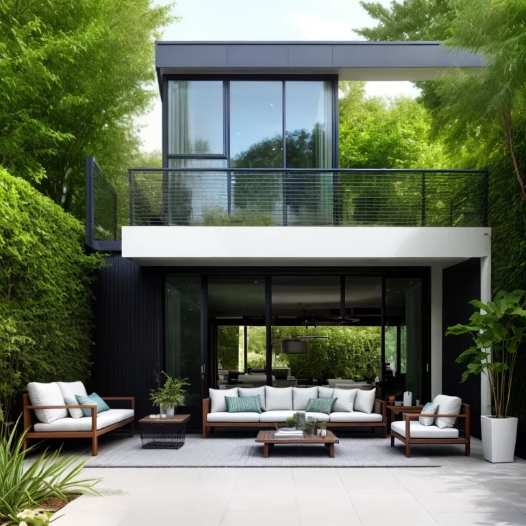 Móveis para jardim de fibra de vidro: resistência e design arrojado.