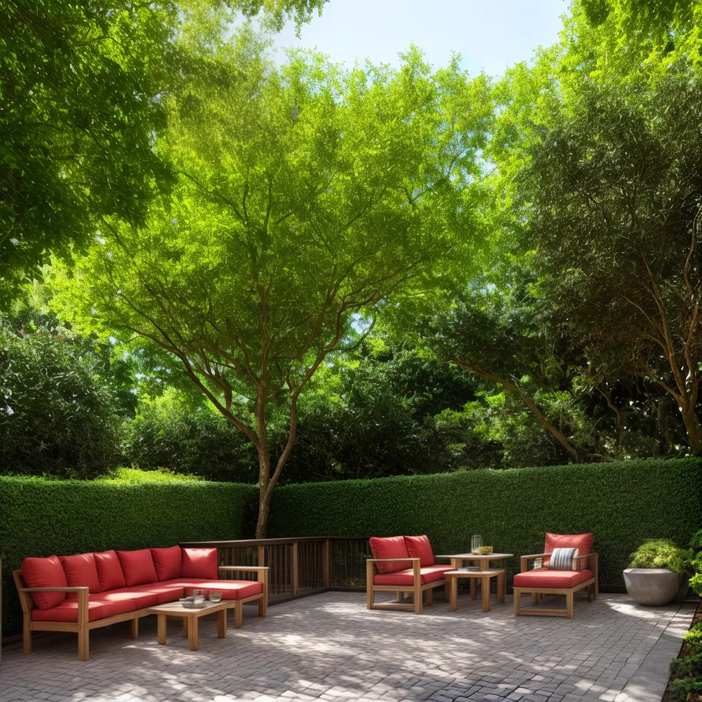mesa madeira mobiliario jardim conforto