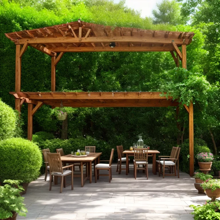 Como criar um ambiente rústico com móveis para jardim?