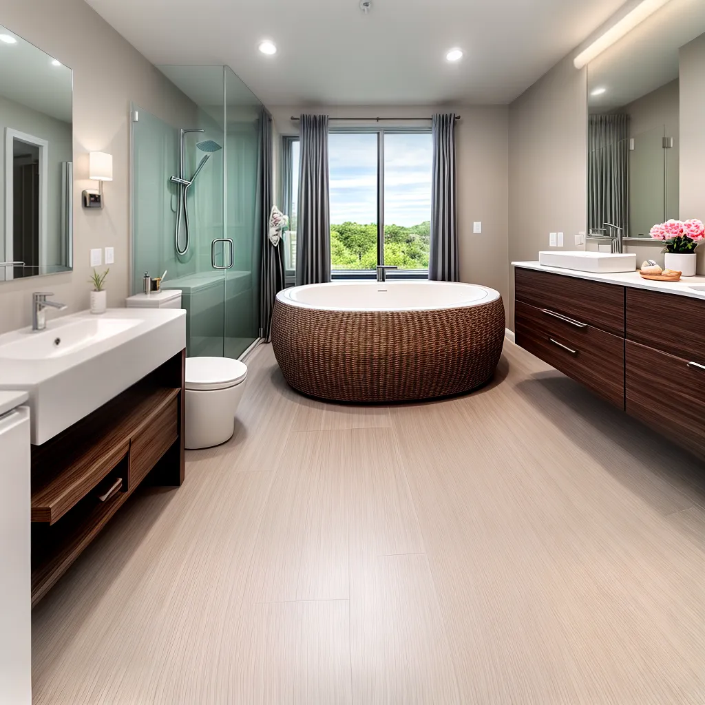 banheiro moderno aromaterapia