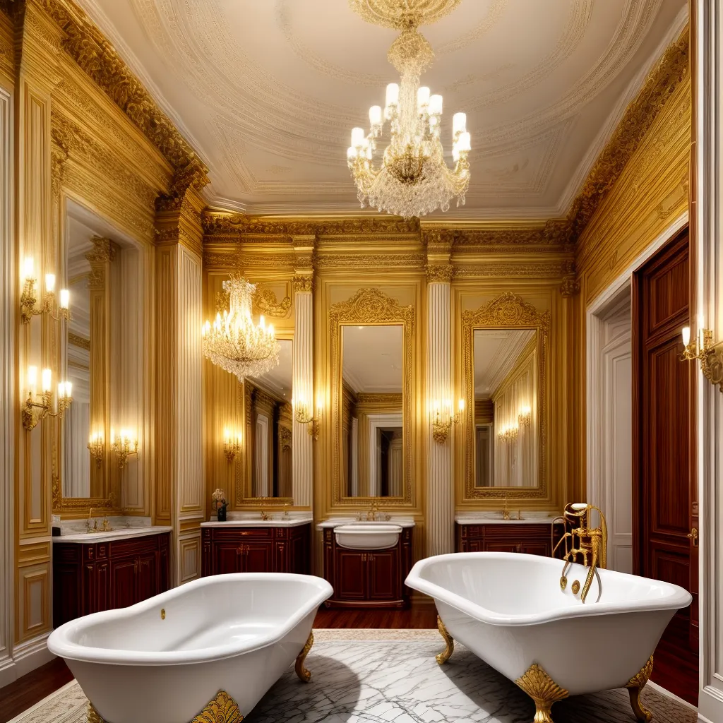 banheiro neoclassico luxo marmore