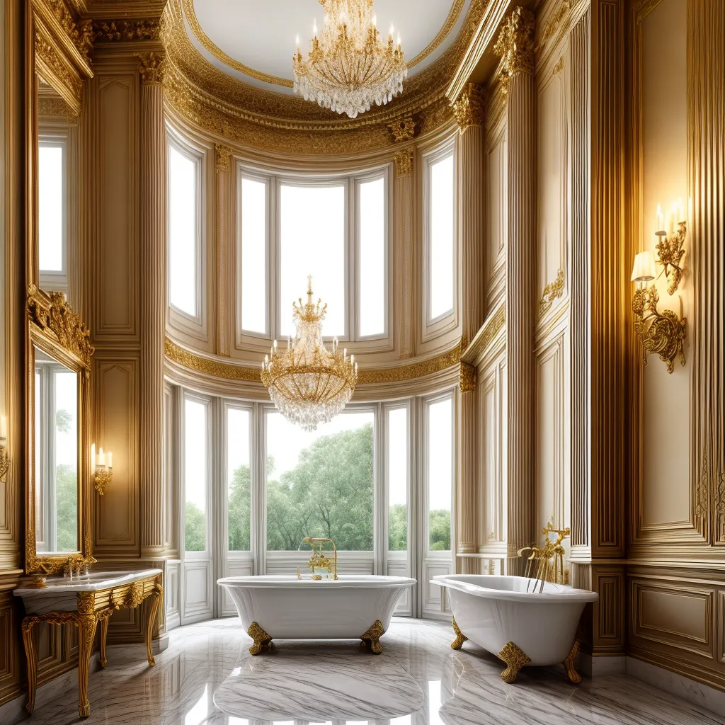 banheiro neoclassico luxo marmore iluminacao