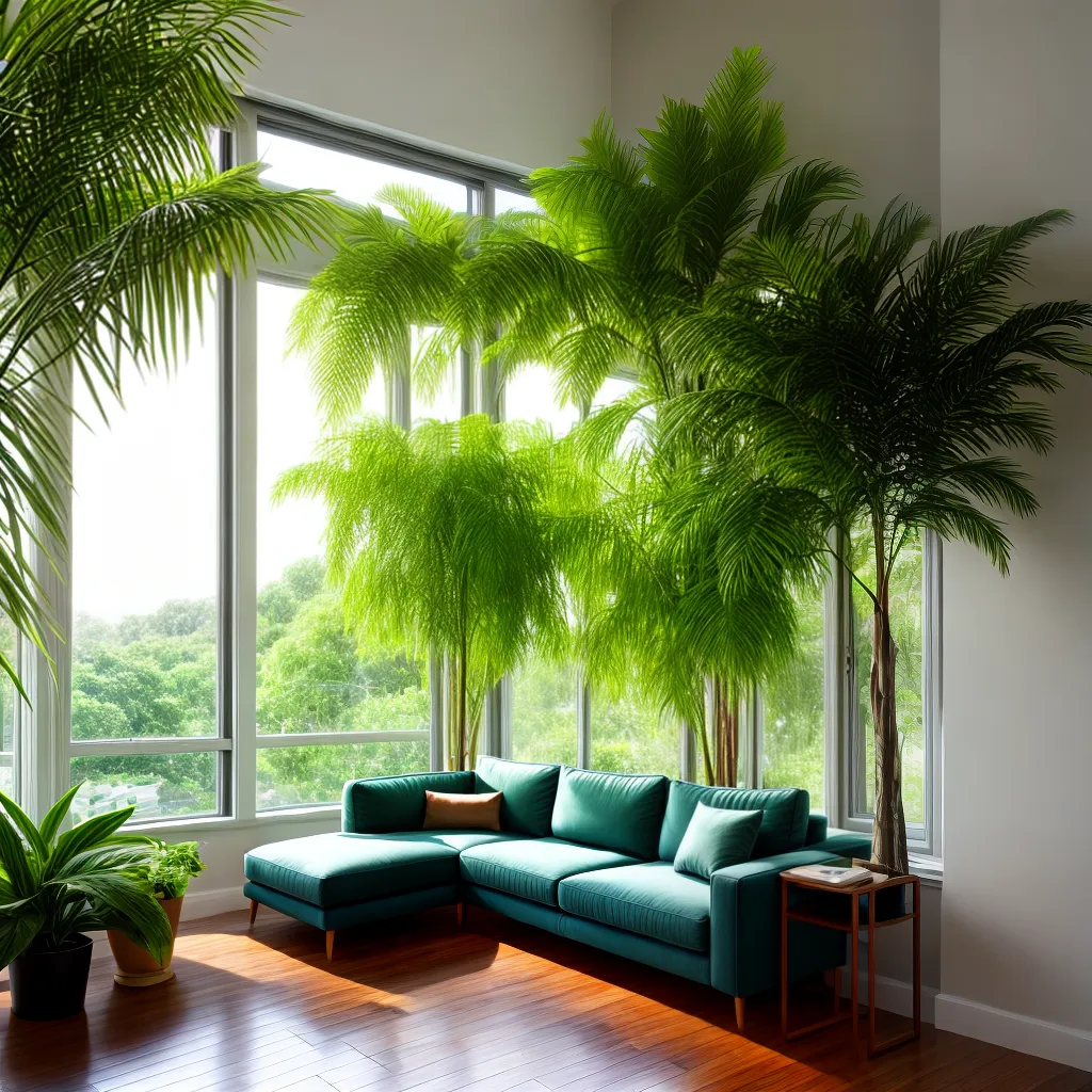 sala sol jardim planta plastica