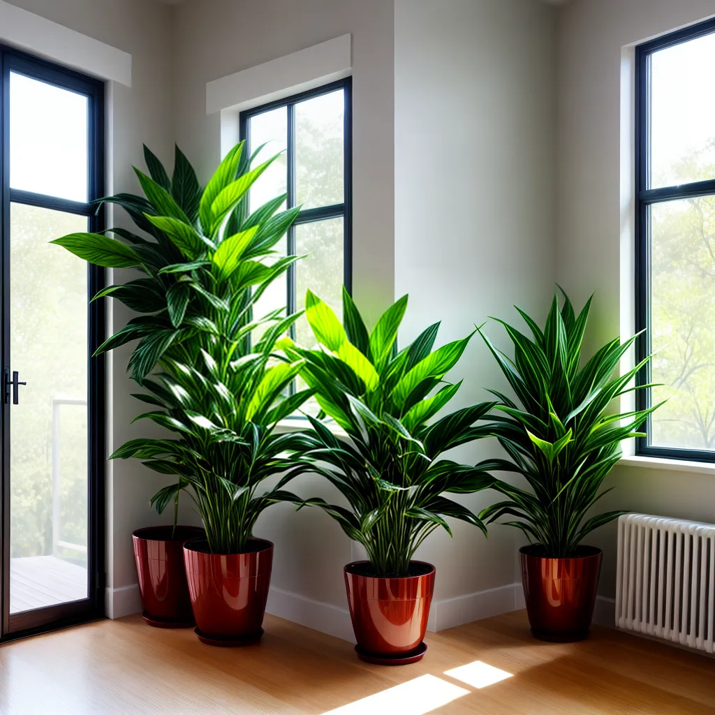 planta plastico verde planta real