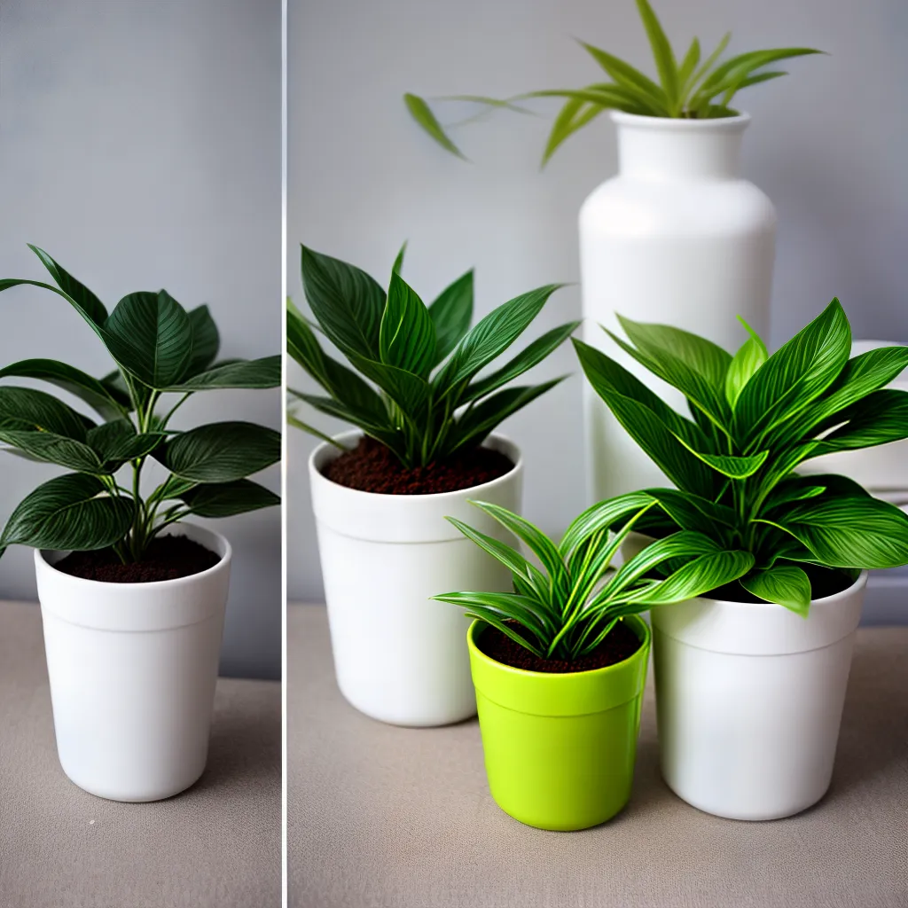 planta plastico verde planta natural
