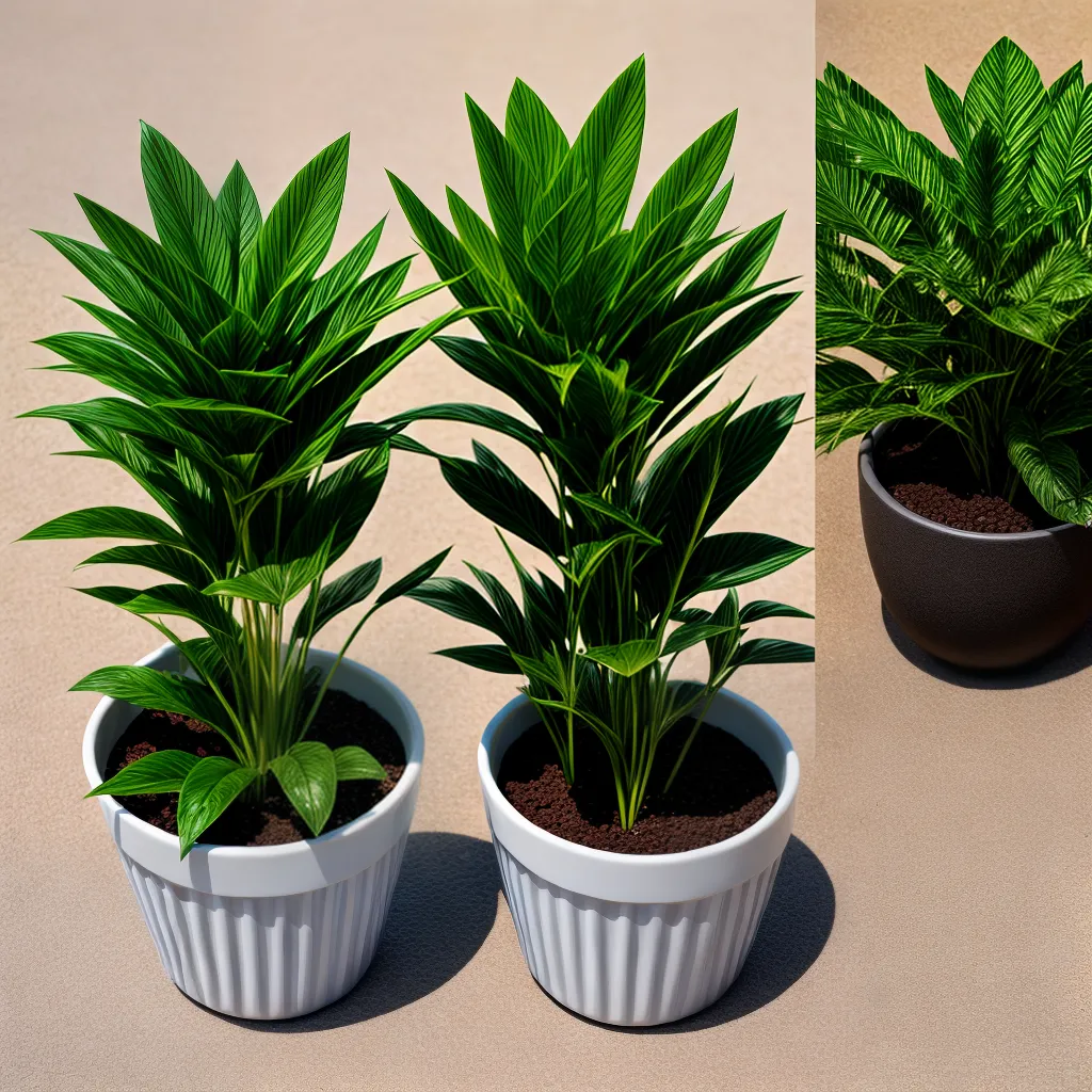 planta plastico vs planta real