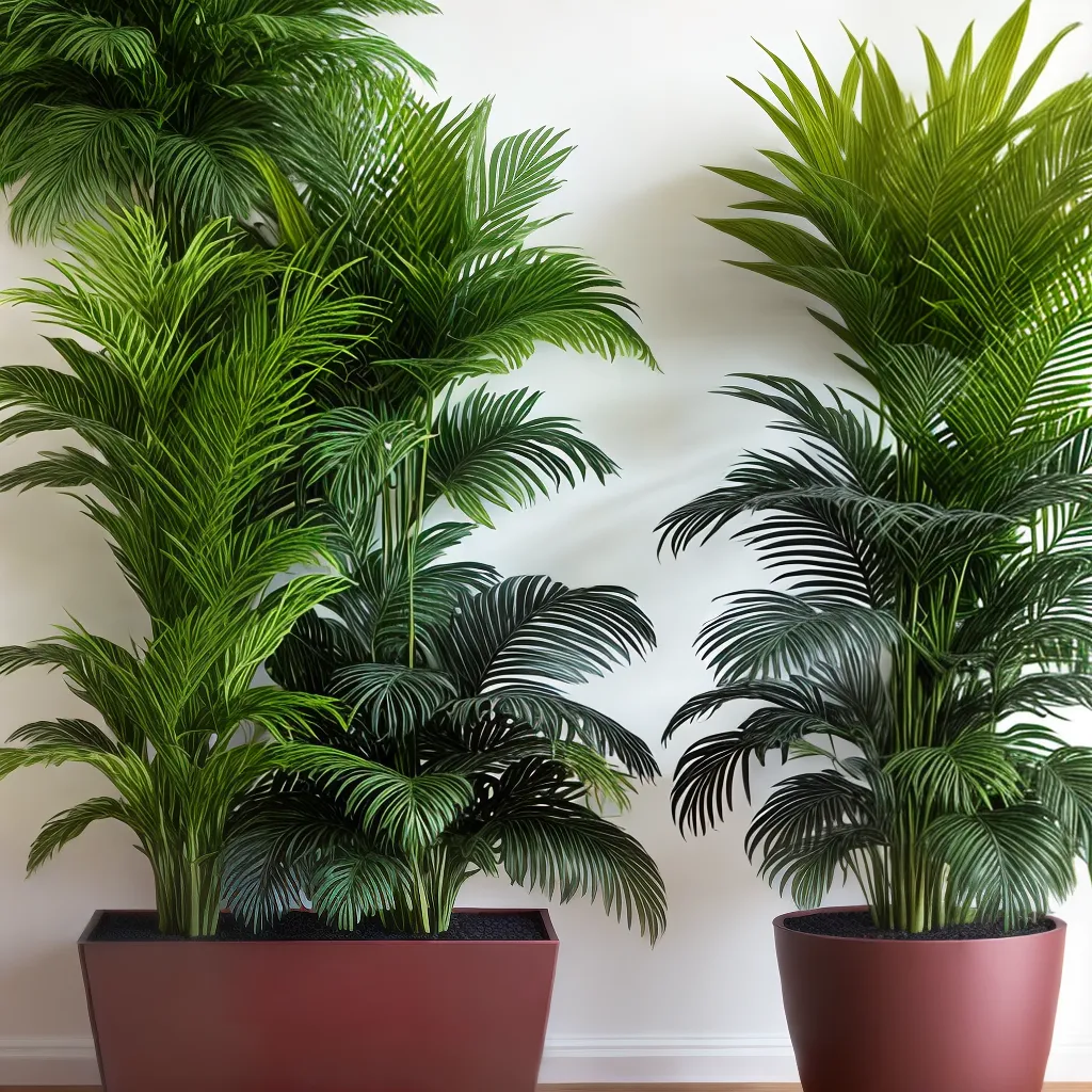 colecao exotica plantas plastico 1