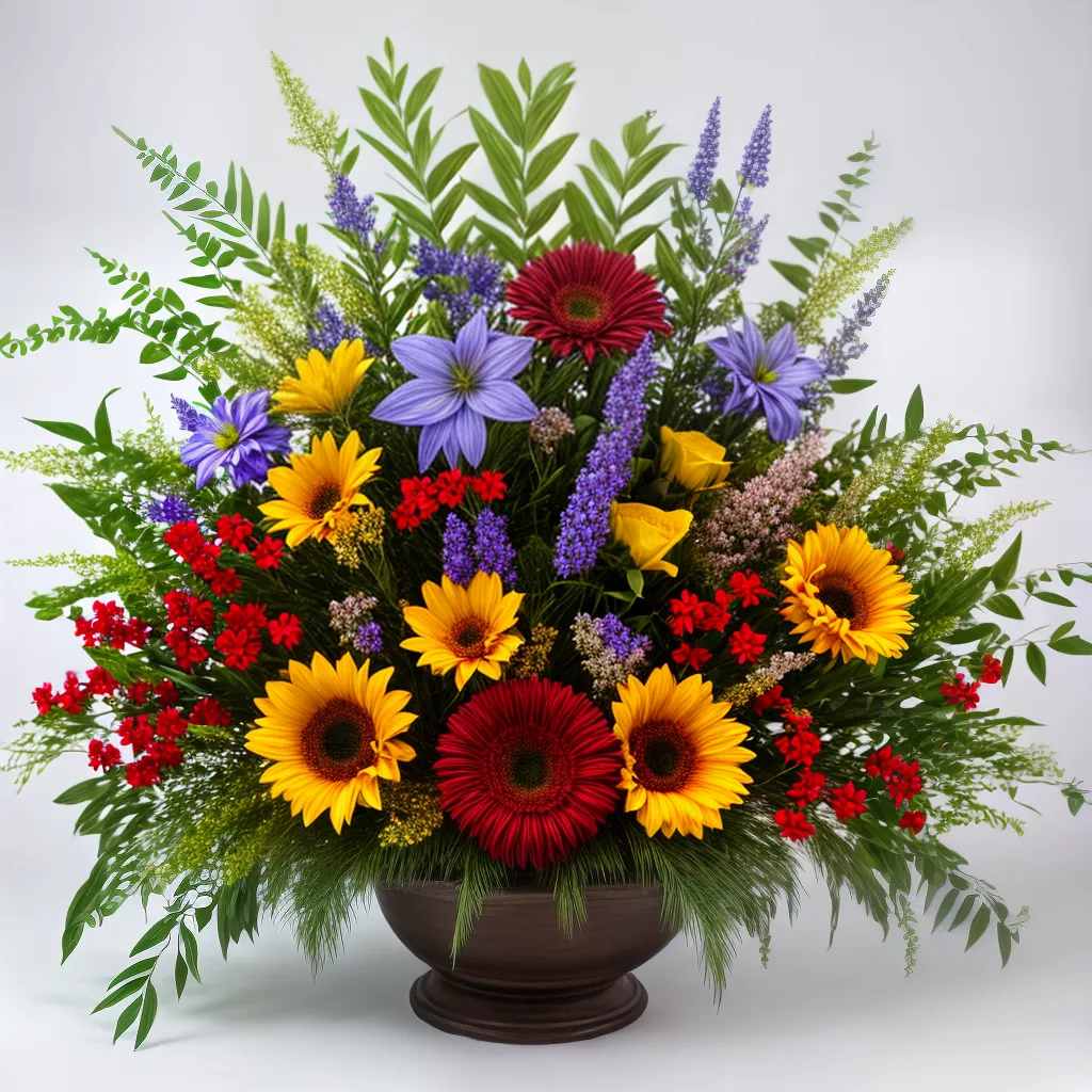 flores artificiais estacoes ano