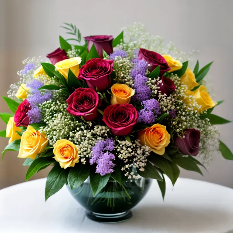 Fazendo um centro de mesa com flores falsas para eventos