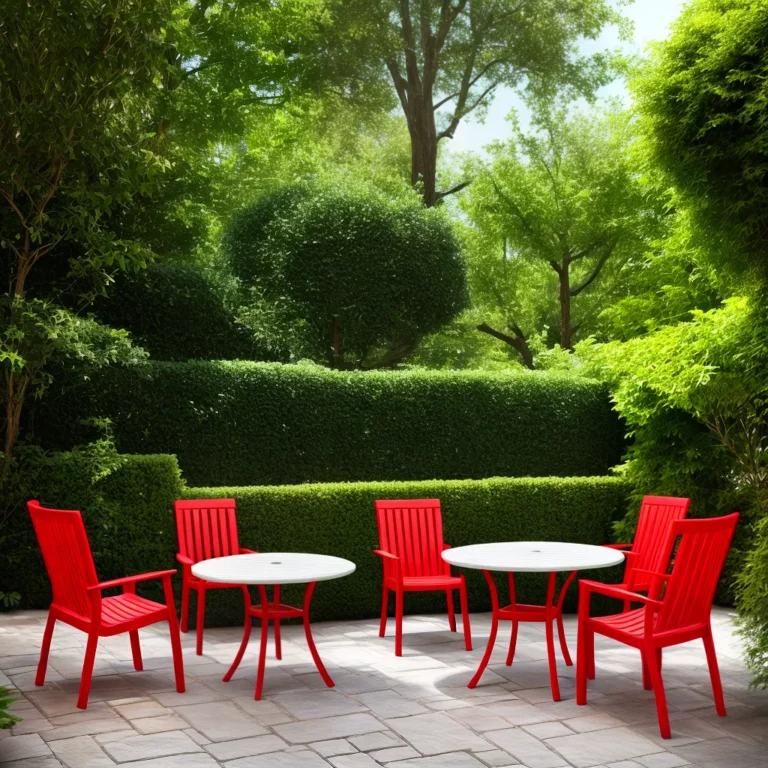 Móveis para jardim de plástico reforçado: como escolher opções de alta qualidade.
