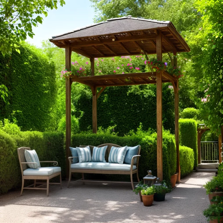 Como criar um ambiente vintage com móveis para jardim?