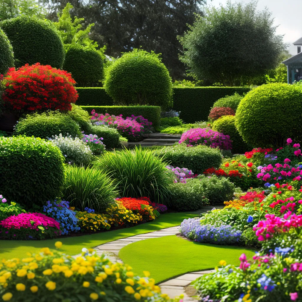jardim interno flores artificiais vibrantes 1