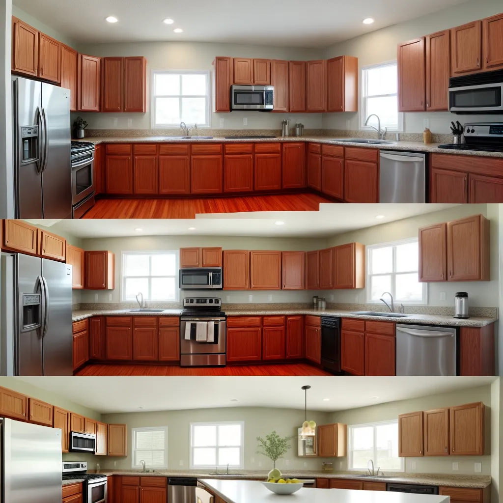 transformacao cozinha antes depois