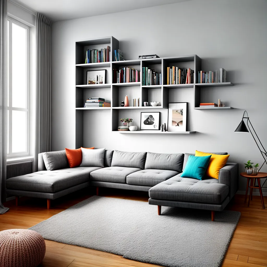 sala estar acolhedora infantil sofa colores