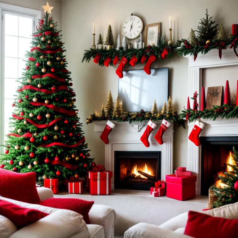 Decoração de interiores para o Natal: ideias e inspirações