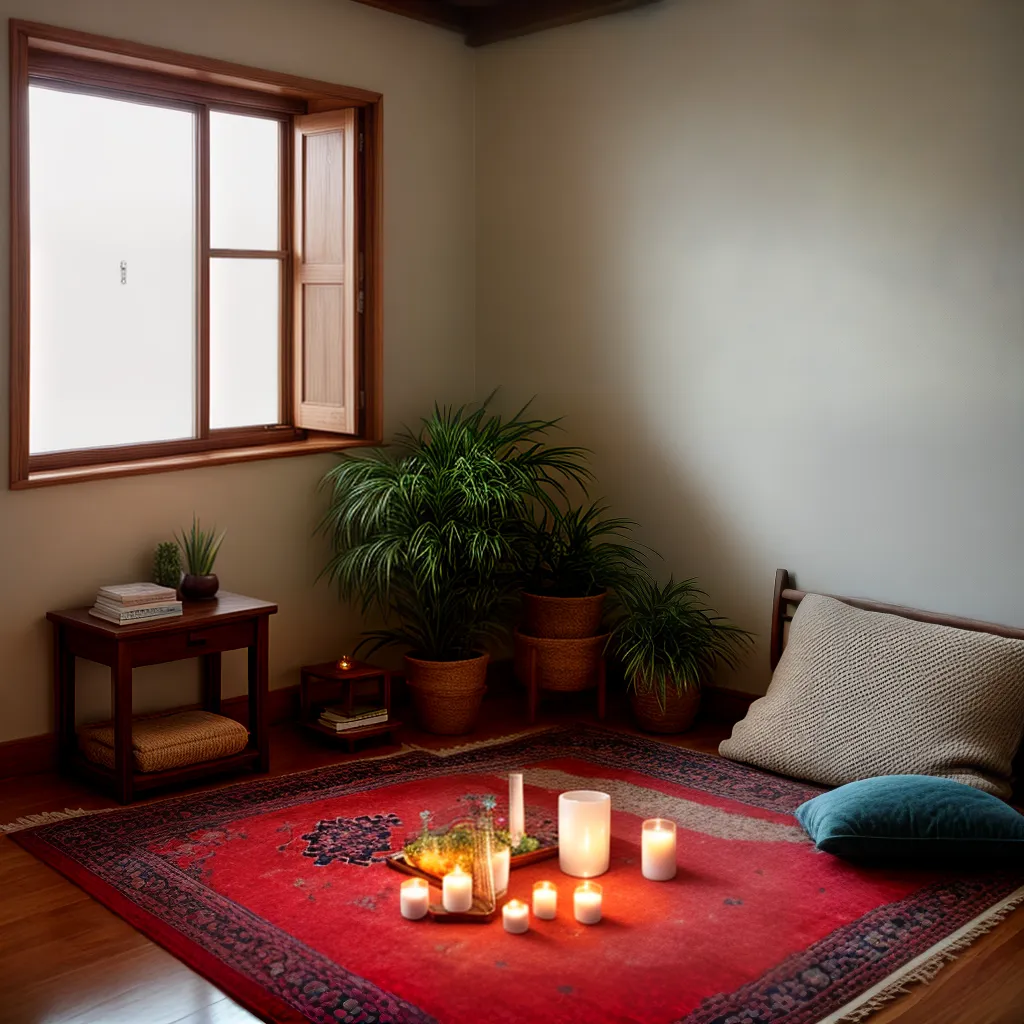 cantinho acoalhador meditacao serenidade
