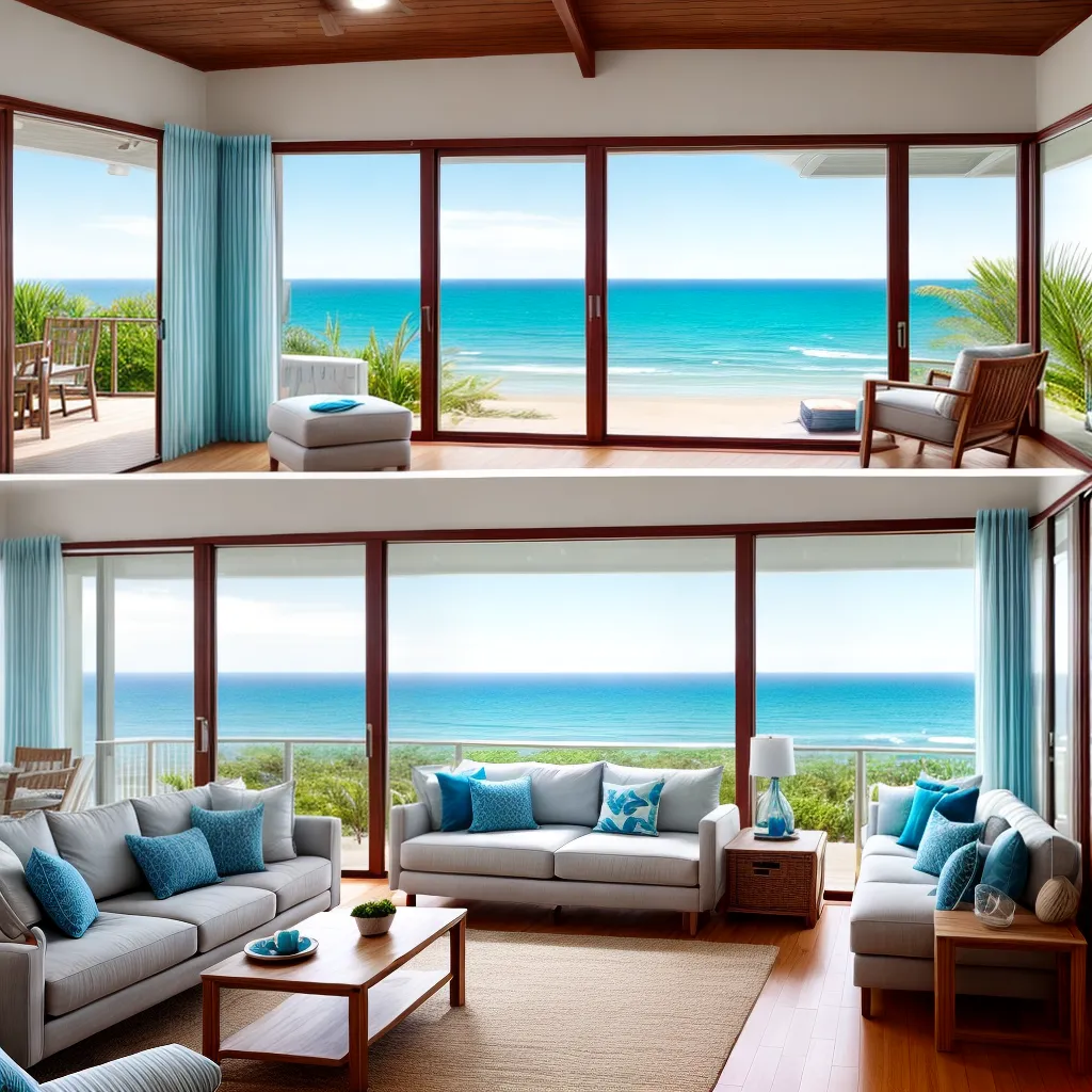Design de interiores para a casa de praia perfeita