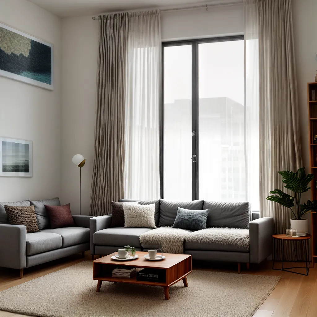 sala confortavel luz natural leitura