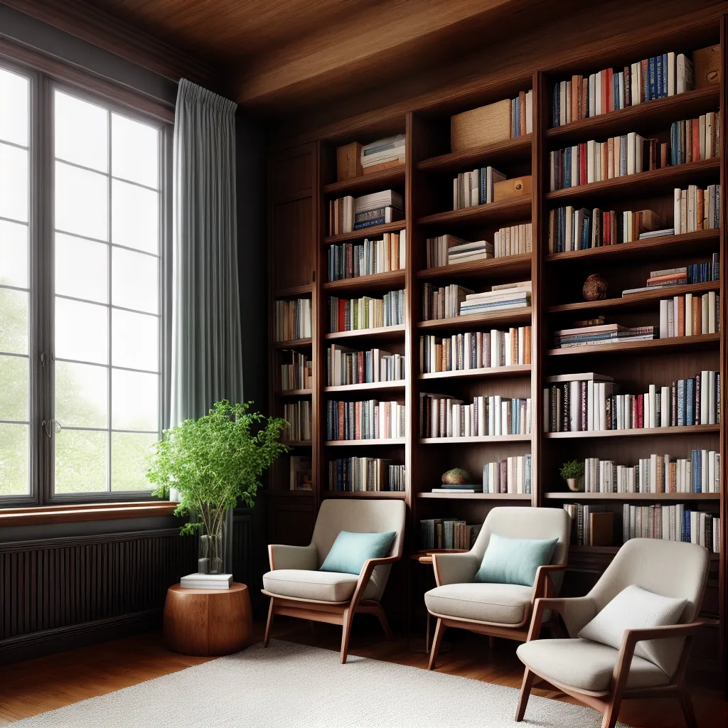 cantinho leitura almofadas cupula livros