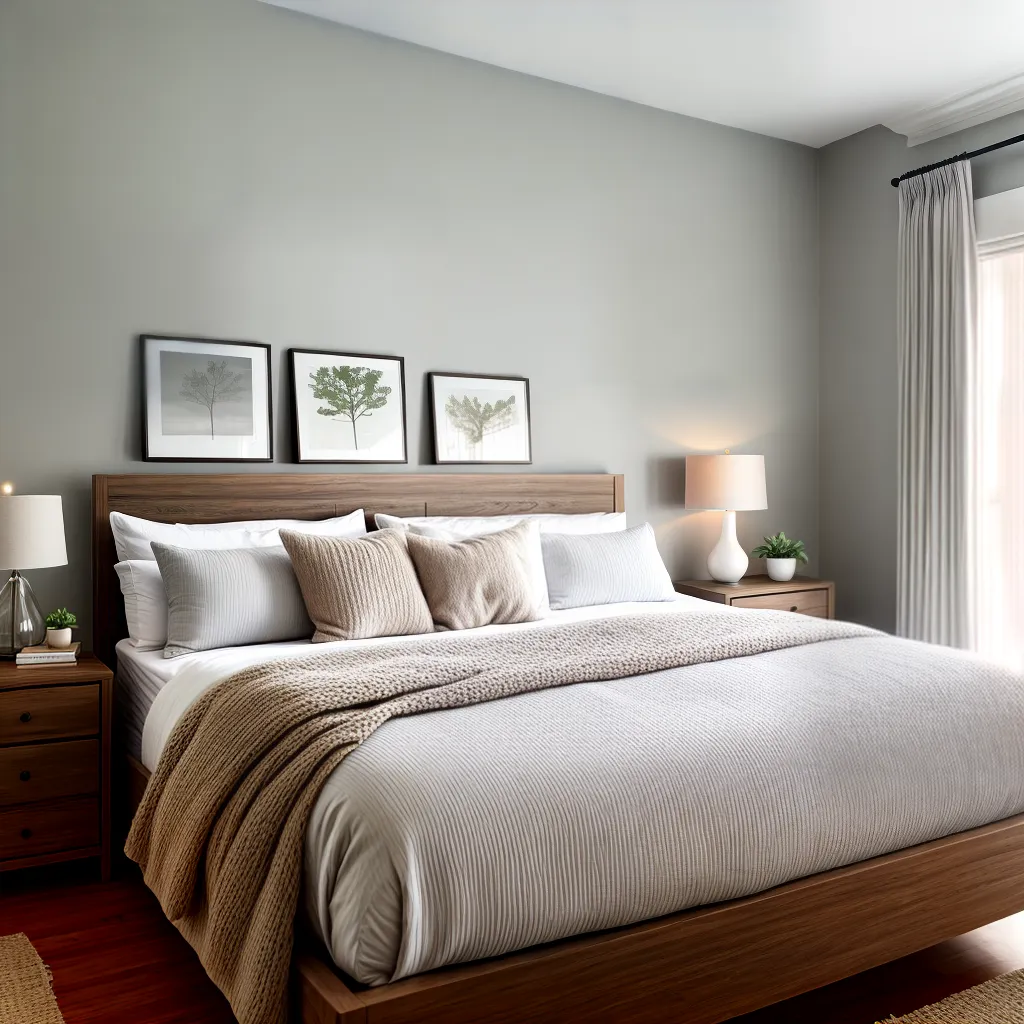 quarto aconchegante cama confortavel