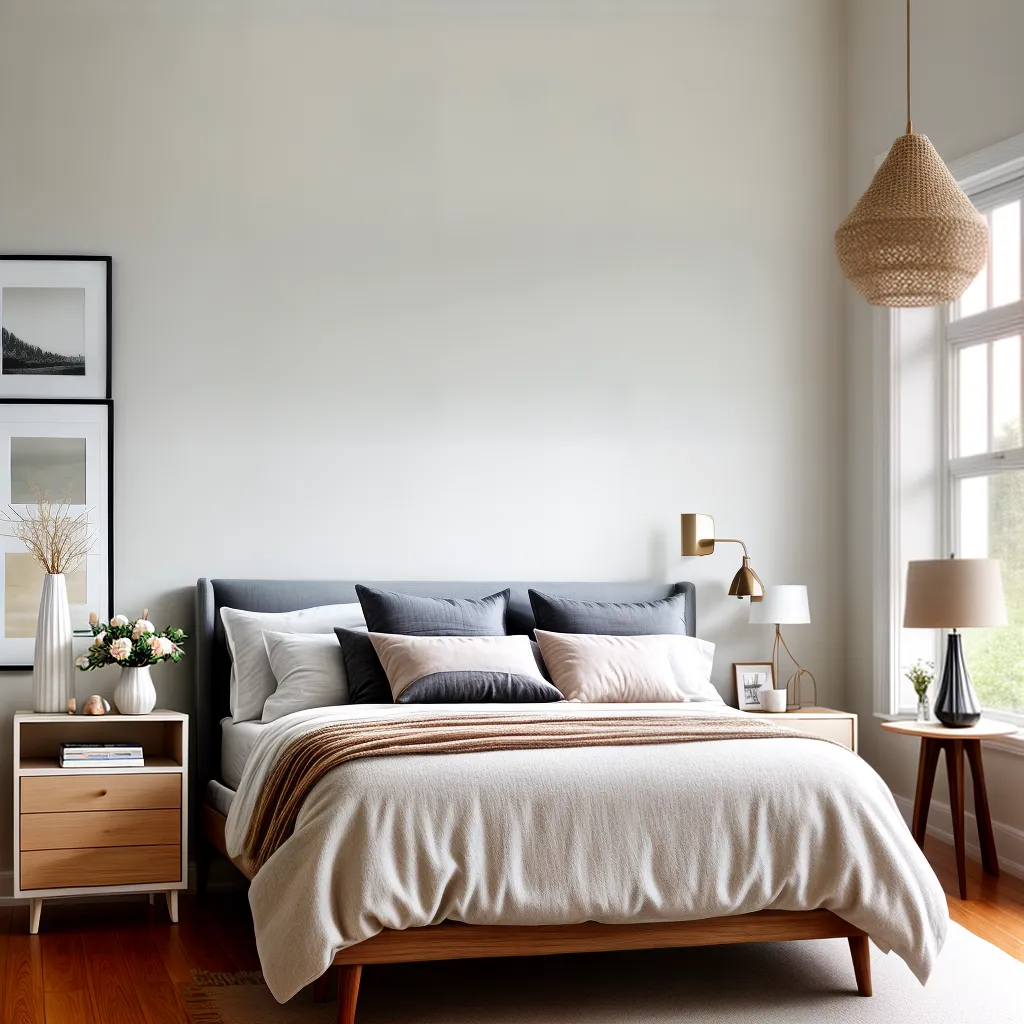 quarto acochoante cama elegante
