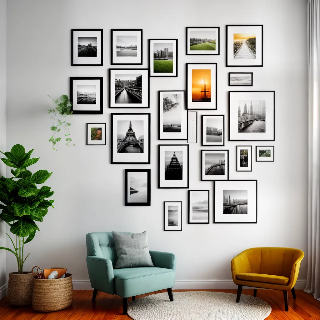 Como criar uma galeria de parede com personalidade