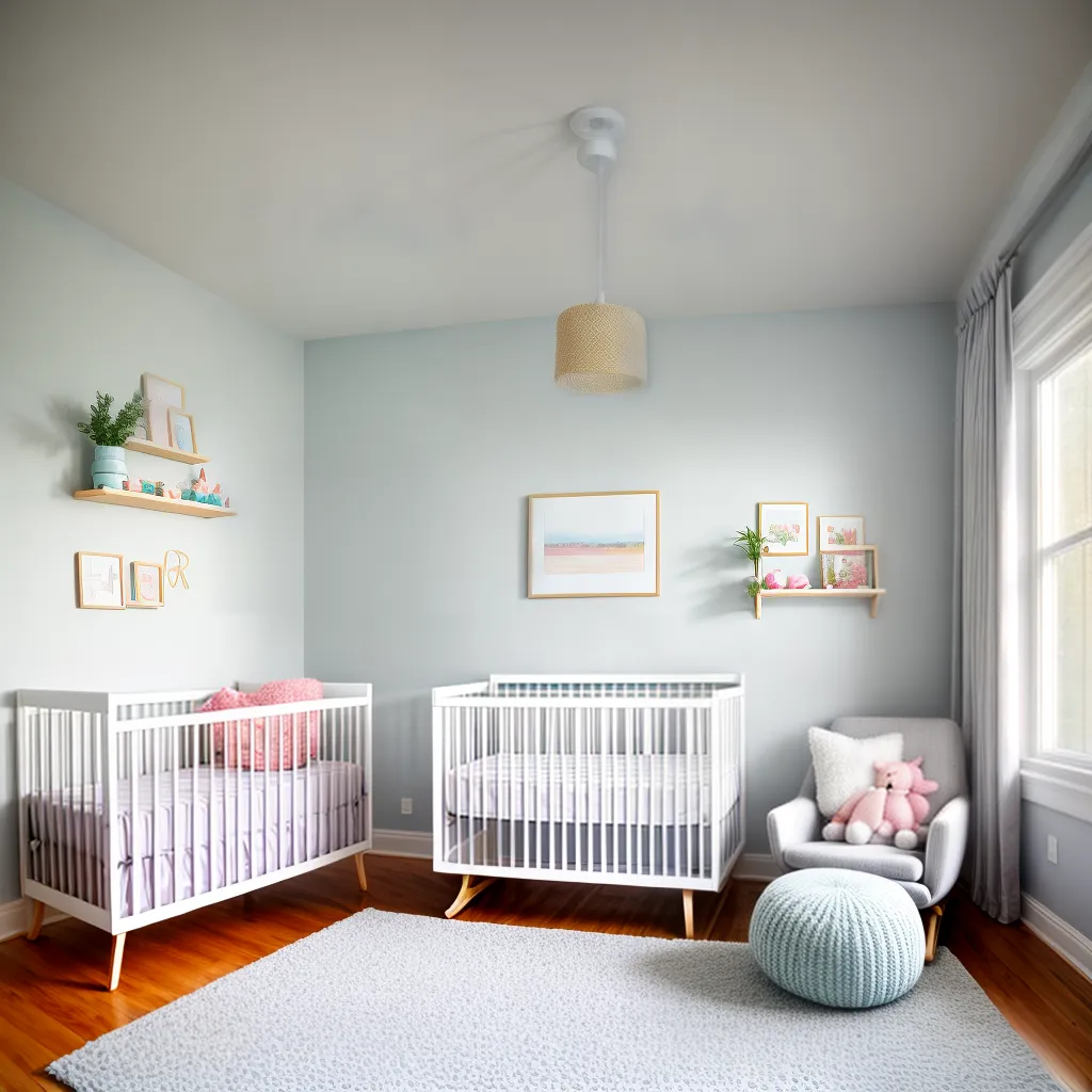 quarto bebe cores pastel fofo