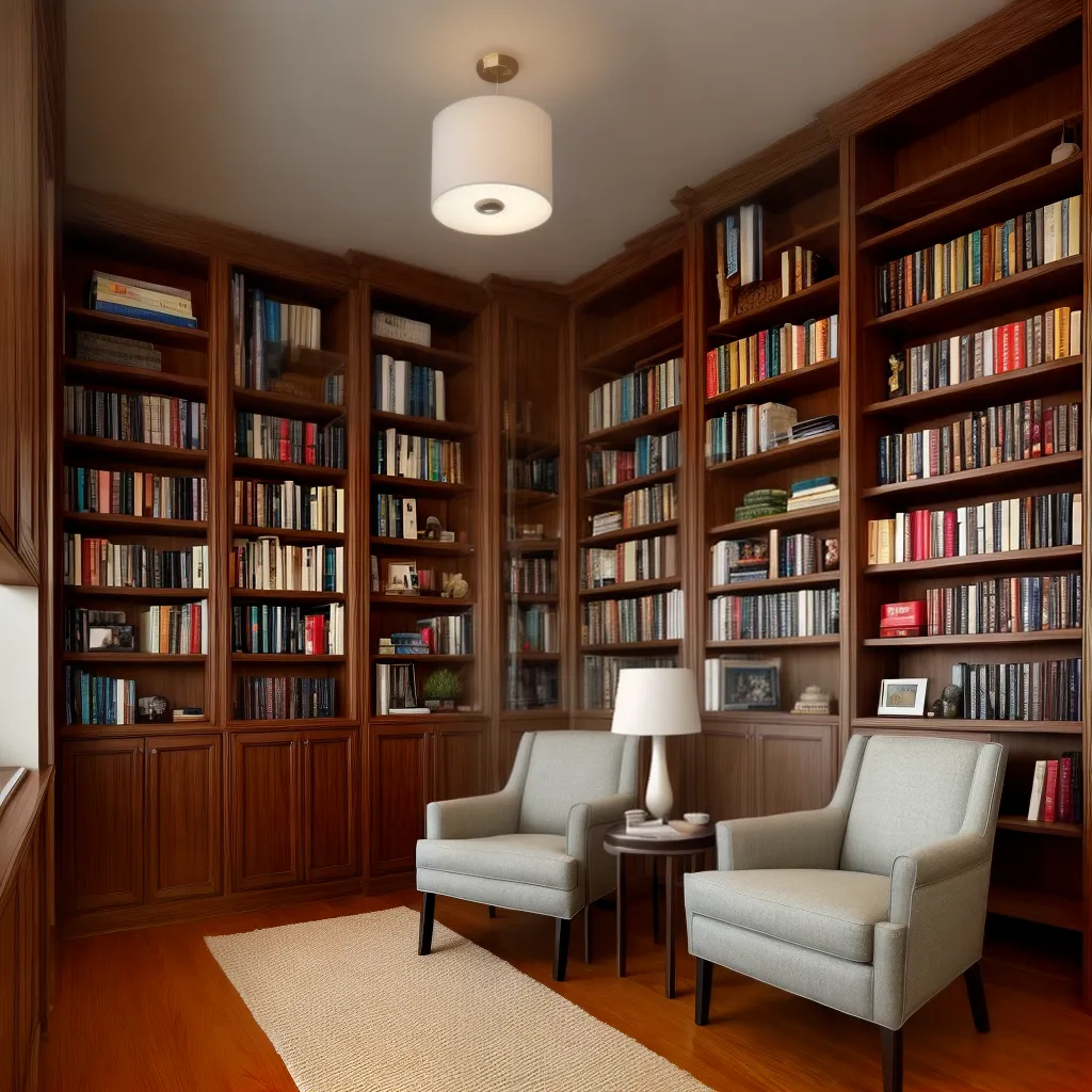 Como incorporar livros no design de interiores