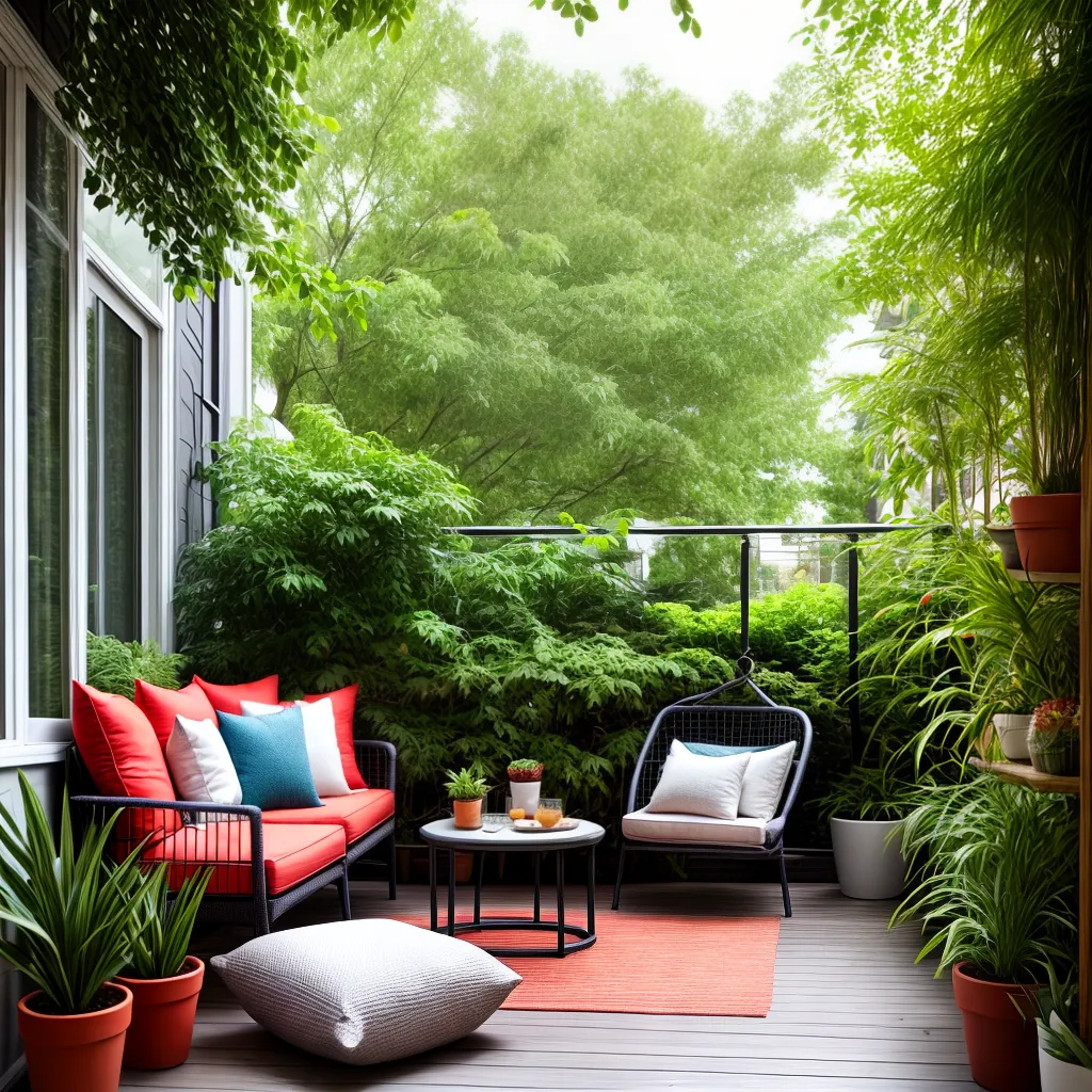 varanda apartamento oasis plantas luzes