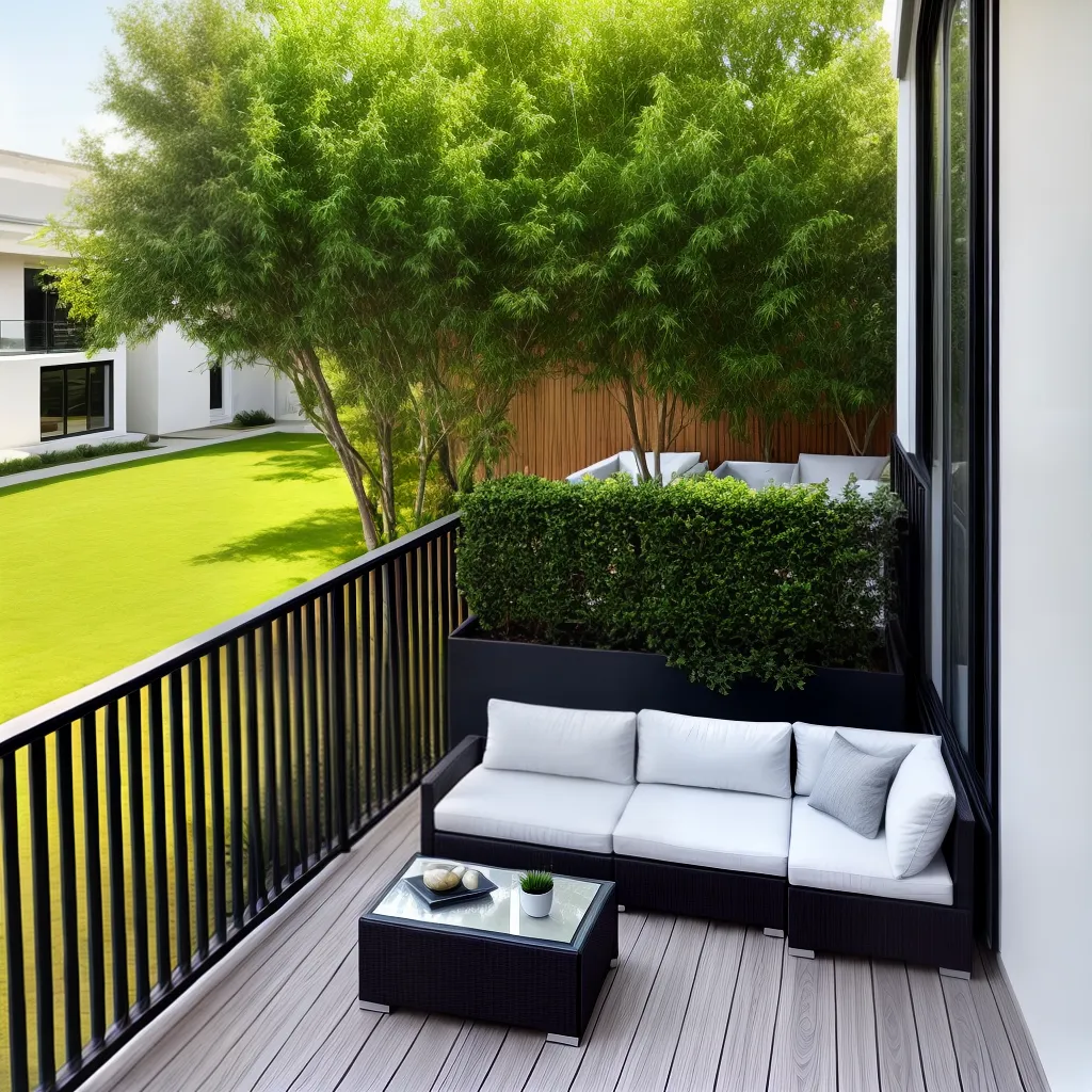 Decoração de varanda minimalista: como alcançar